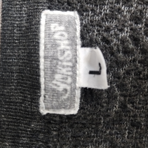 YOKISHOP Women's Good Logo Crew Fleece Sweatshirt size L Streetwear Quiet Luxury - Picture 4 of 6